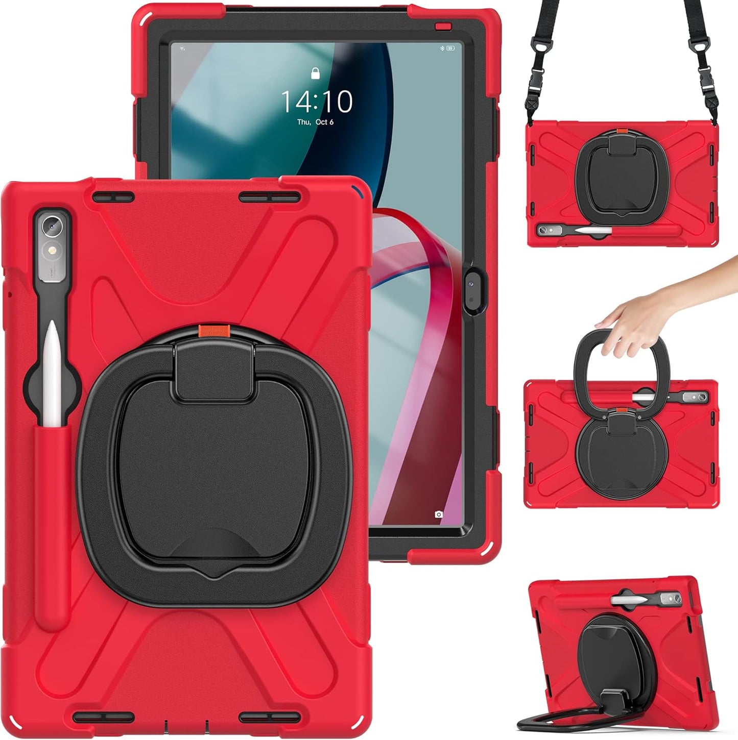 Lenovo Tab P11 Pro 2nd Gen 11.2in Heavy Duty Case with Grip