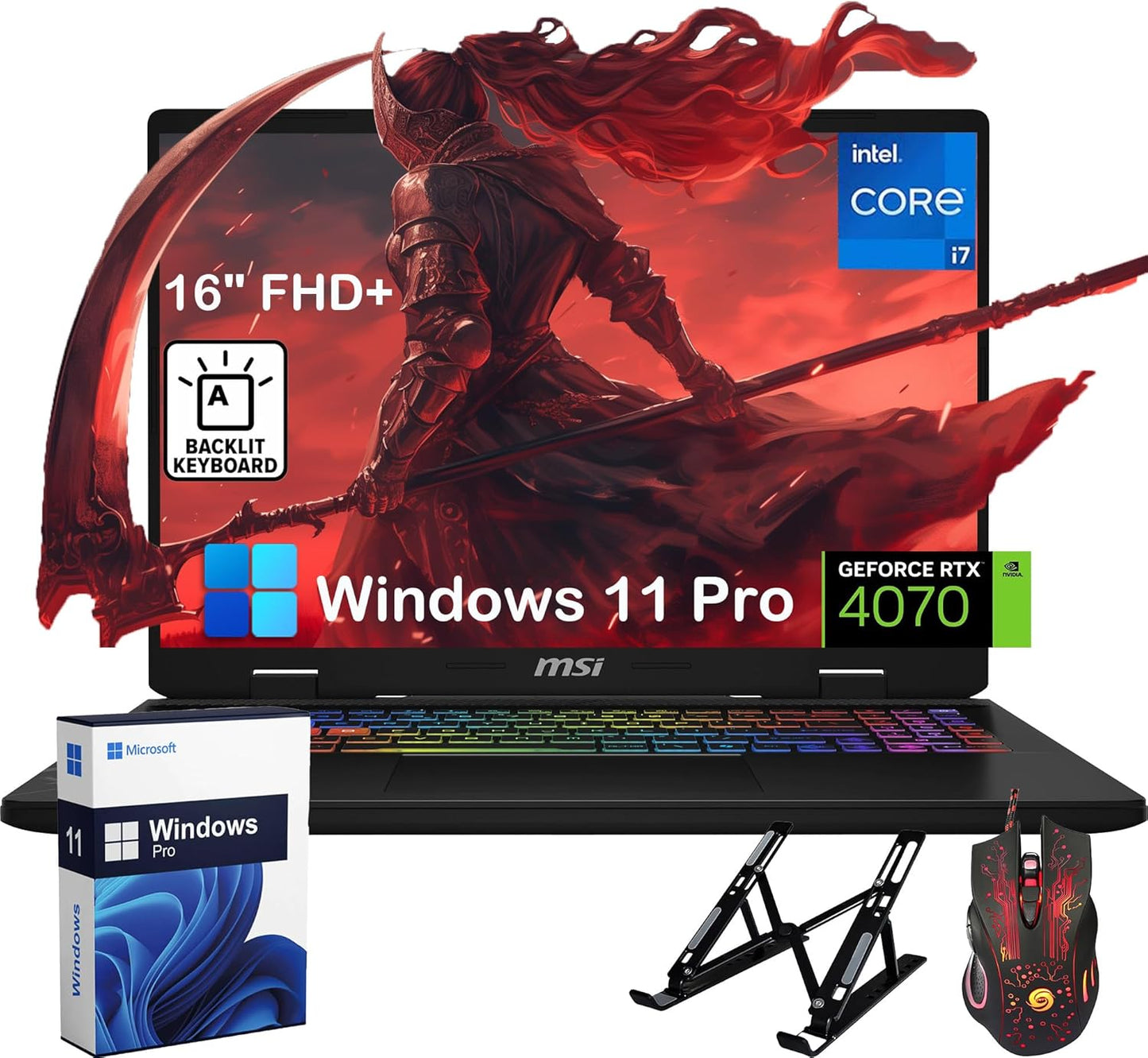 MSI Crosshair Gaming Laptop - Max Performance & Efficiency
