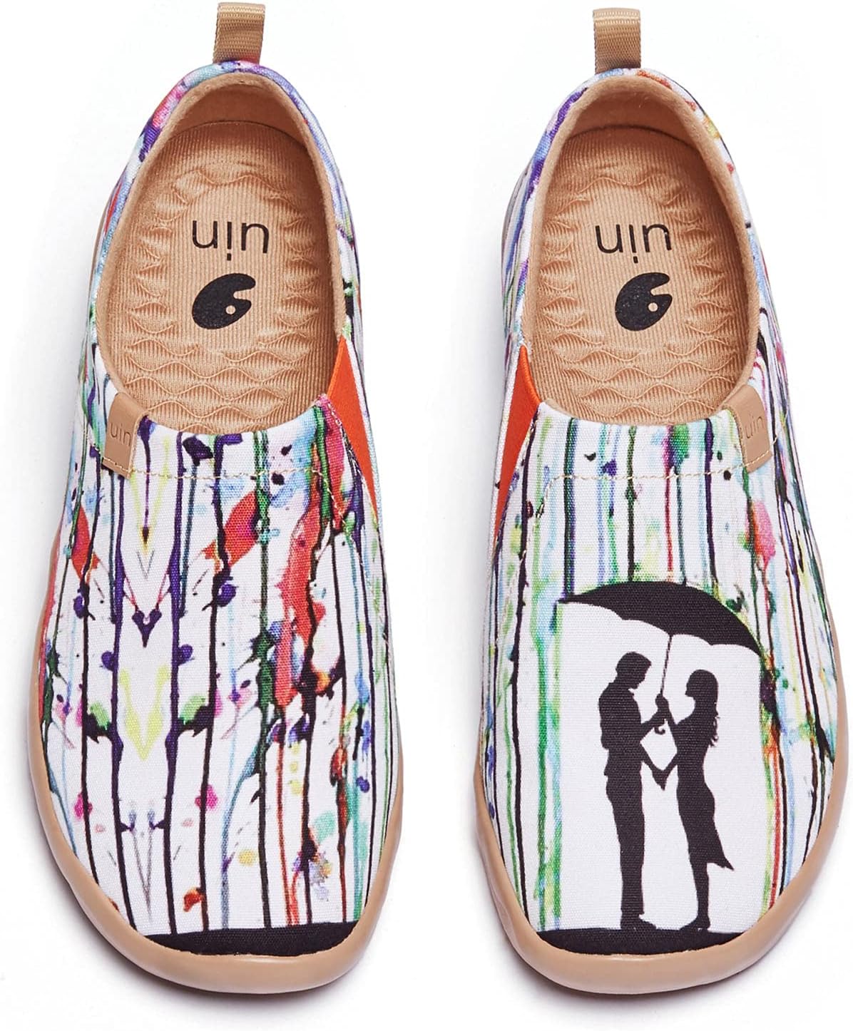 UIN Women's Casual Loafers Travel Slip On Lightweight Sneakers