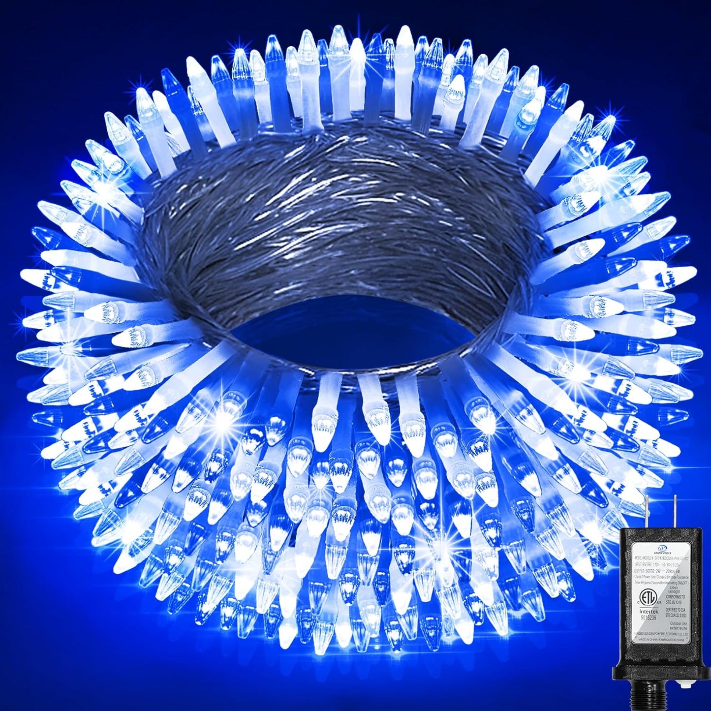 750 LED Christmas Lights for Outdoor Use - 246ft Fairy Lights