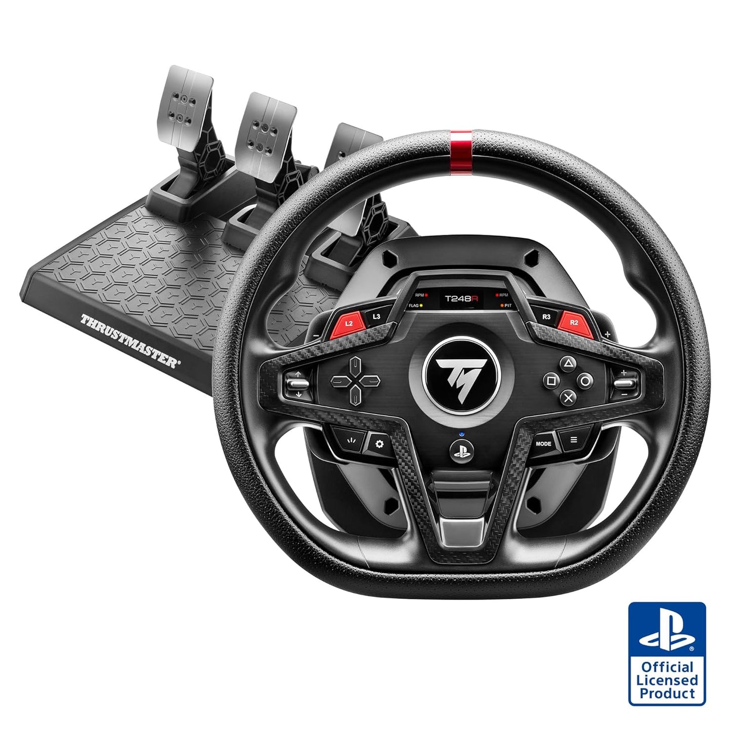 Thrustmaster T248R Racing Wheel and Pedal Set for PS5, PS4, PC