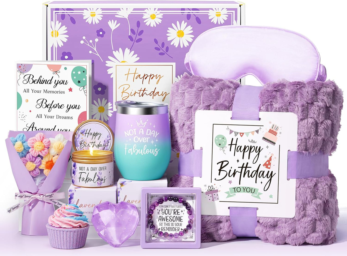 Unique Birthday Gifts for Women Friendship Spa Gift Basket