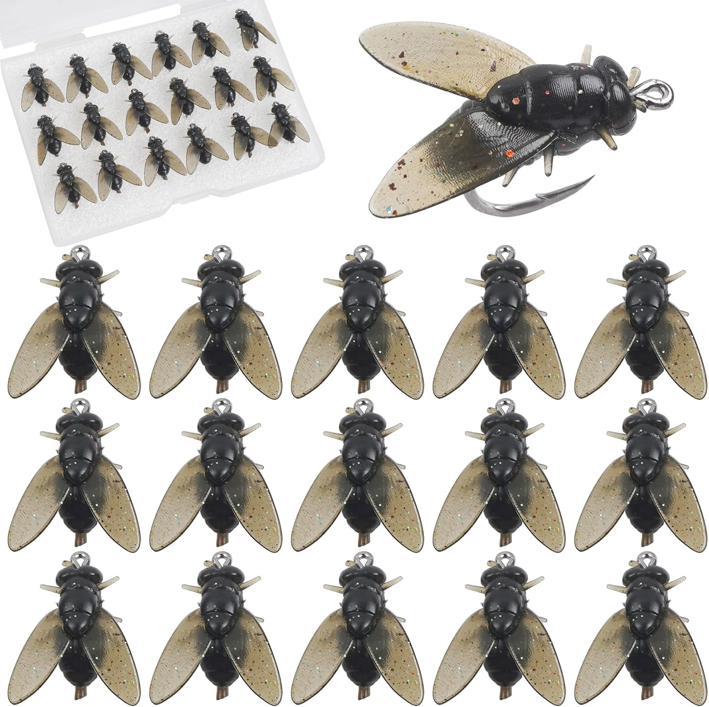 JSHANMEI Bionic Fly Fishing Lures - Ultimate Fish Attractant
