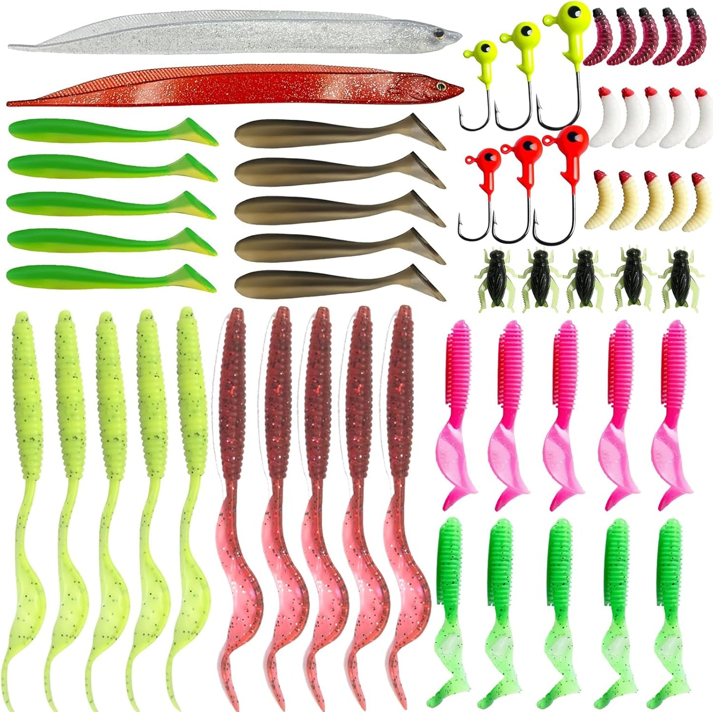 Ultimate Bass Fishing Lures Kit by Tsondeku