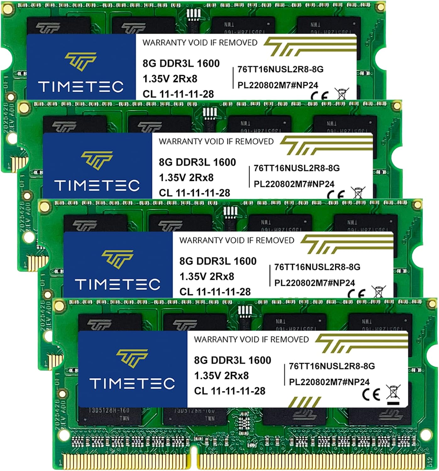 Timetec 32GB DDR3L 1600MHz RAM Upgrade for Laptop Performance