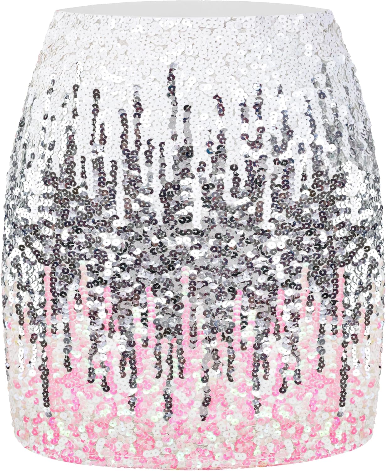 MANER Women's Sequin Skirt for Night Out Party and Events