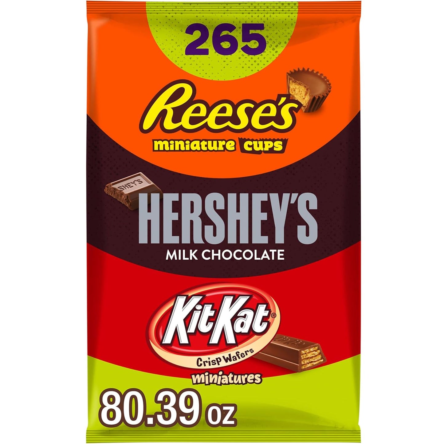 HERSHEY'S Assorted Milk Chocolate Candy Variety Bag for All Occasions