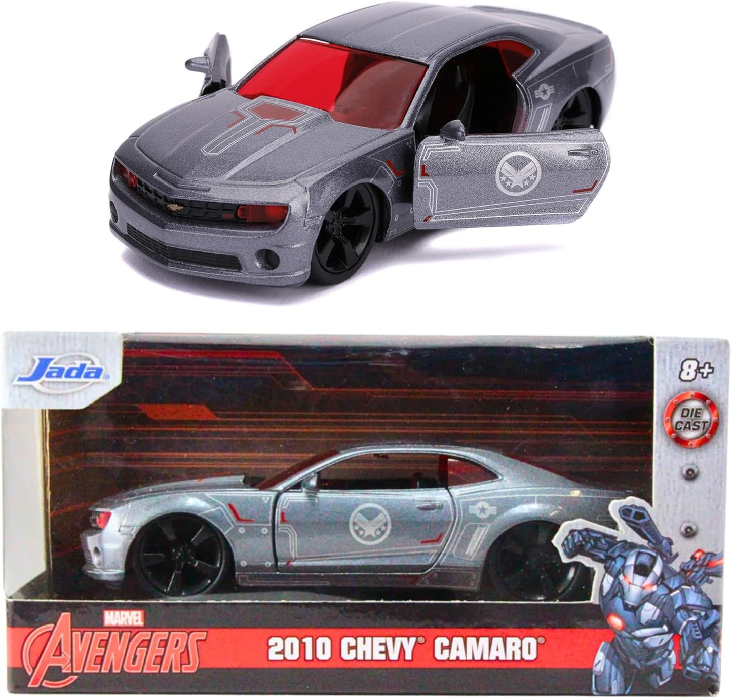 Marvel Avengers War Machine Chevy Camaro 1:32 Toy