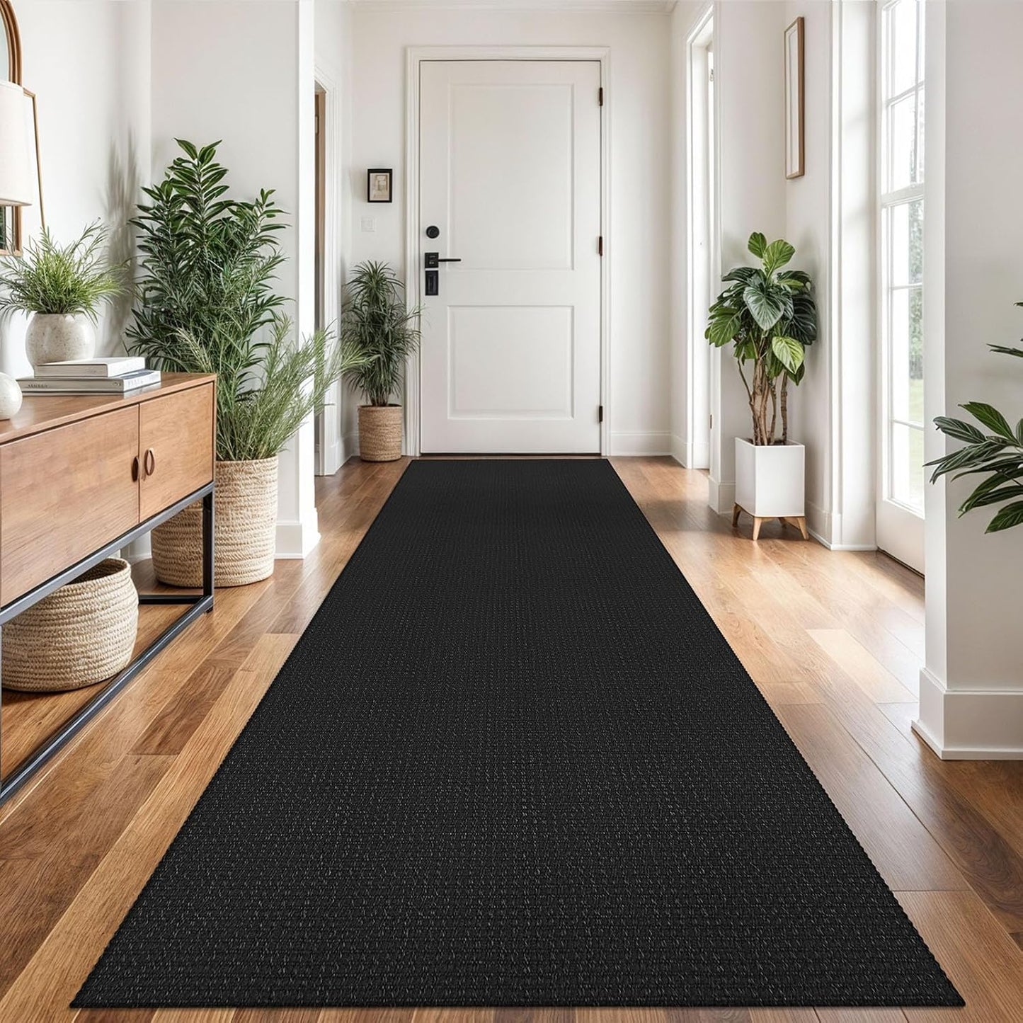 Braided Runner Rug 3x12 Ft Washable Non Slip for Hallways
