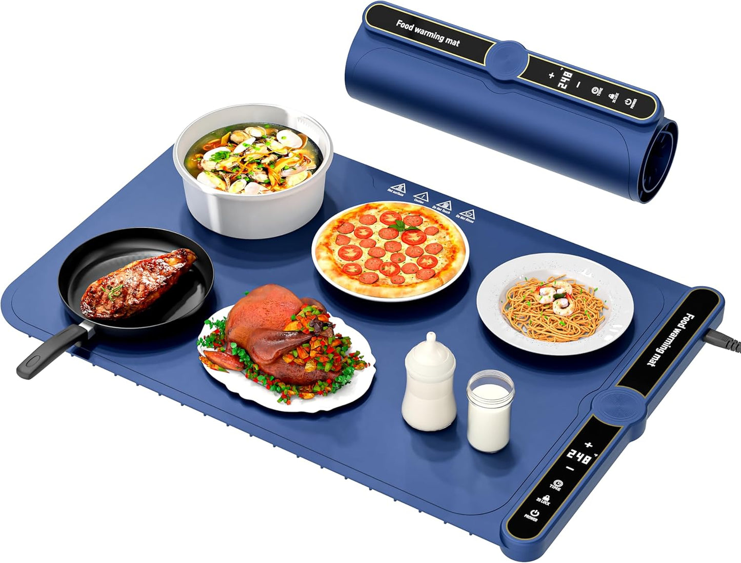 LYSXP Food Warming Mat with 9-Level Temperature Control