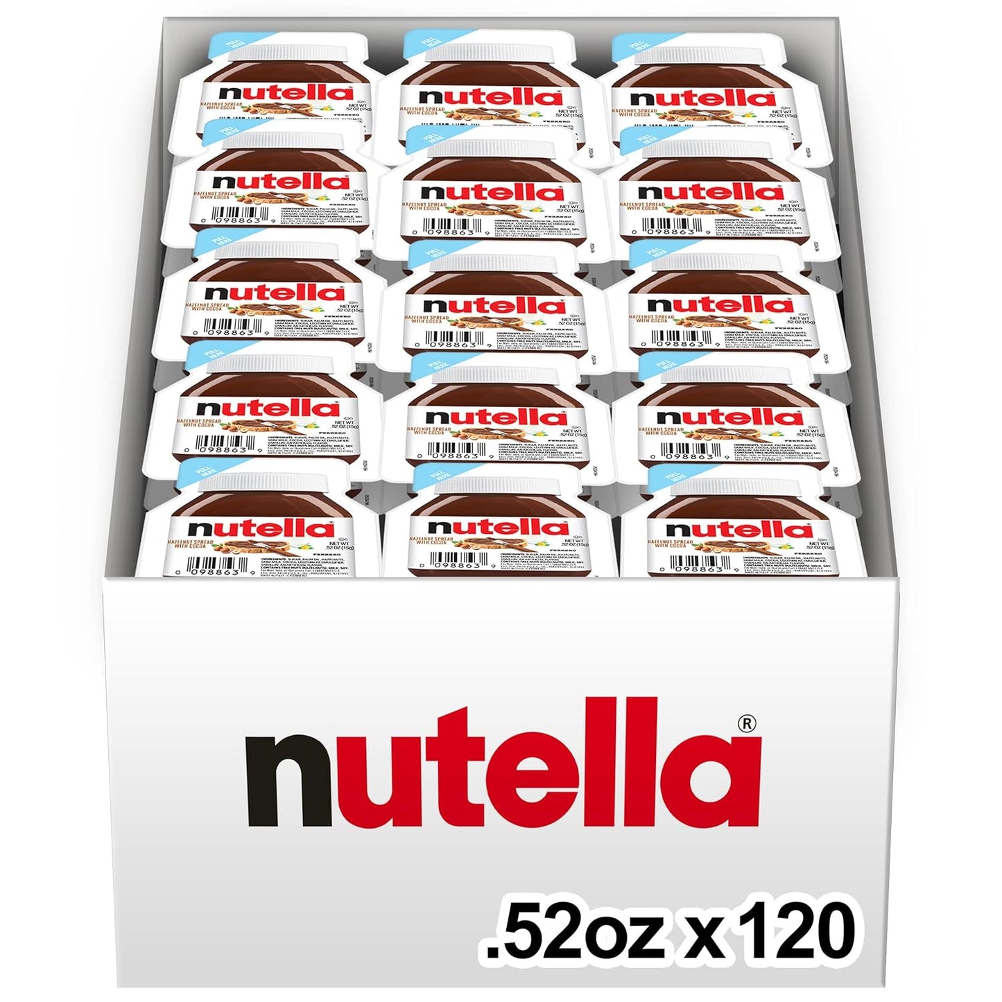 Nutella Hazelnut Spread Mini Cups for Breakfast and Baking