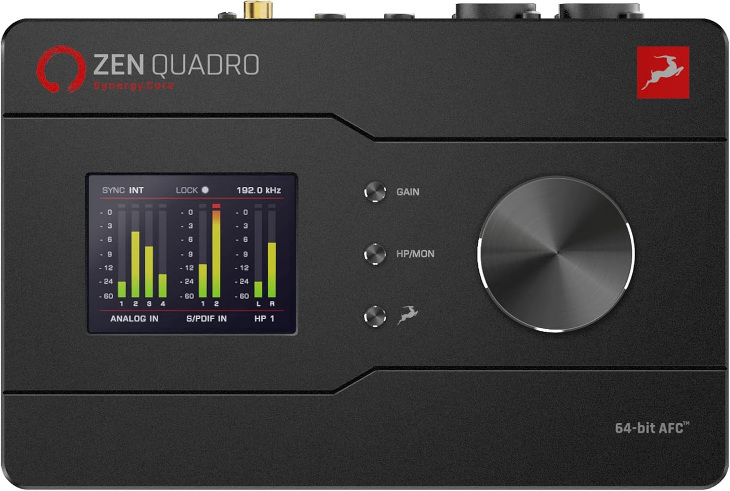 Antelope Zen Quadro: 4-Ch USB-C Audio Interface - Real-Time DSP+FPGA Effects!