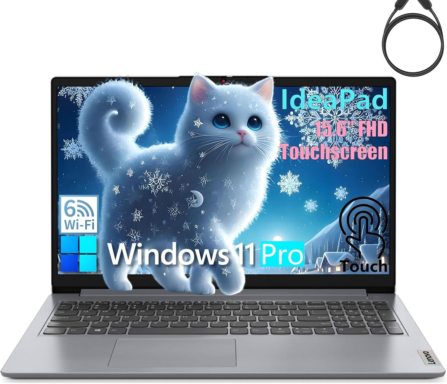 Lenovo Ideapad Touchscreen Laptop for Home Business and Students