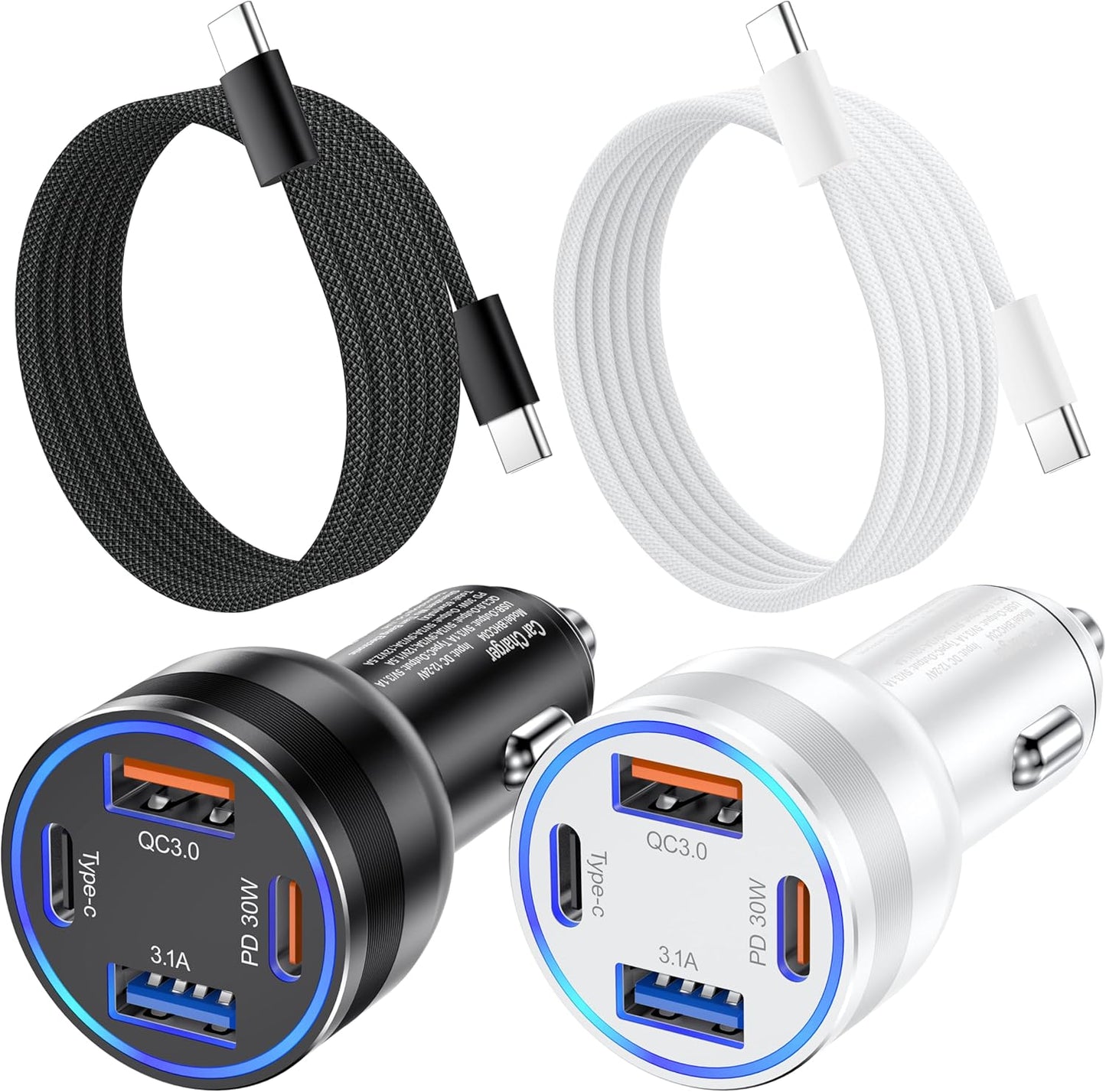 65W Fast Car Charger for iPhone 16/15 Pro - Agtray