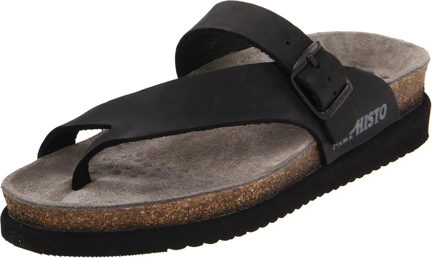 Mephisto Women's Helen Thong Sandals with Adjustable Buckled Strap