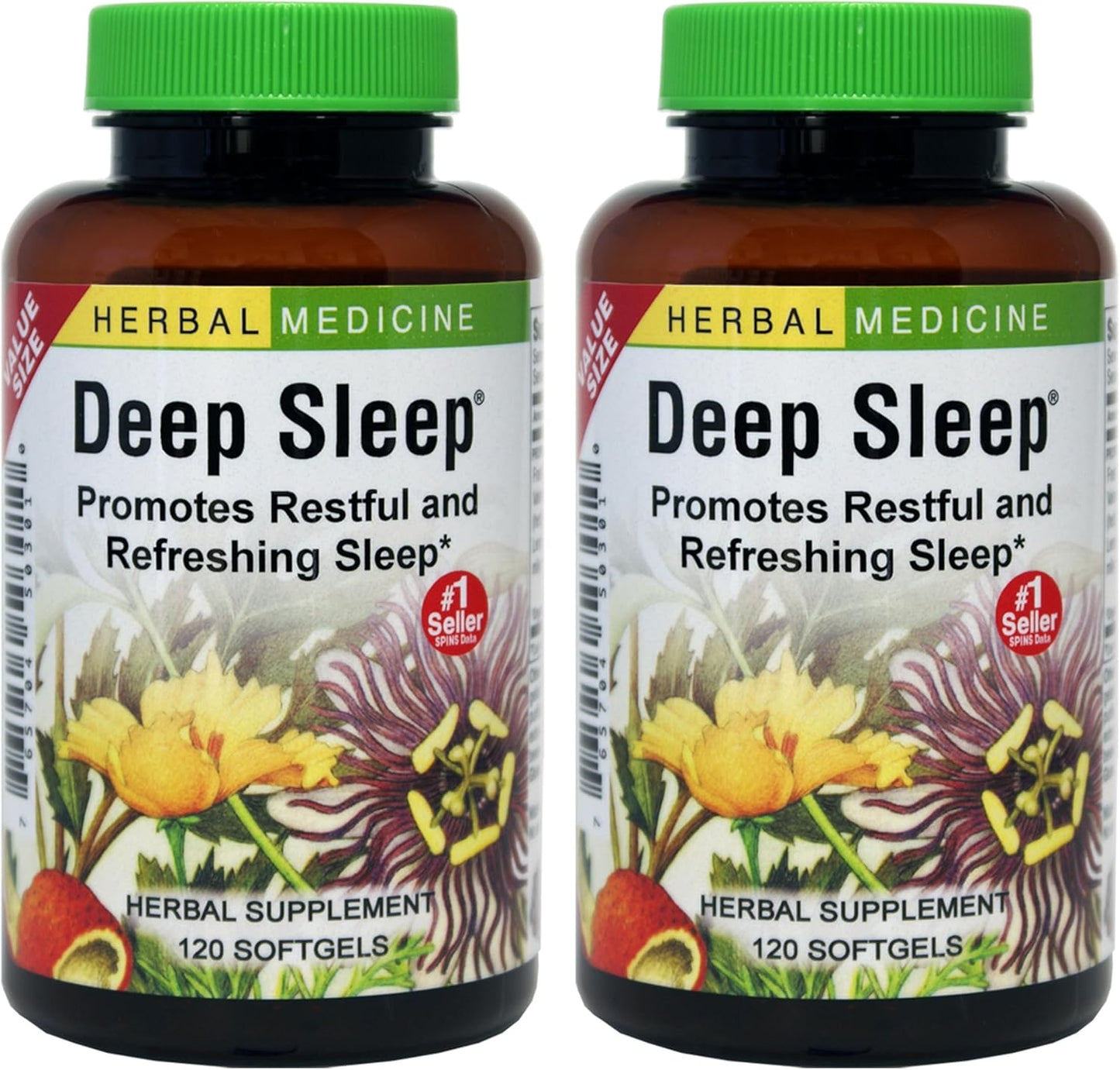 Herbs Etc. Deep Sleep Softgels for Restful Sleep Support