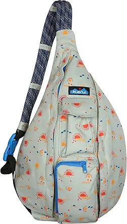KAVU Original Rope Bag Sling Pack with Adjustable Strap for Comfort