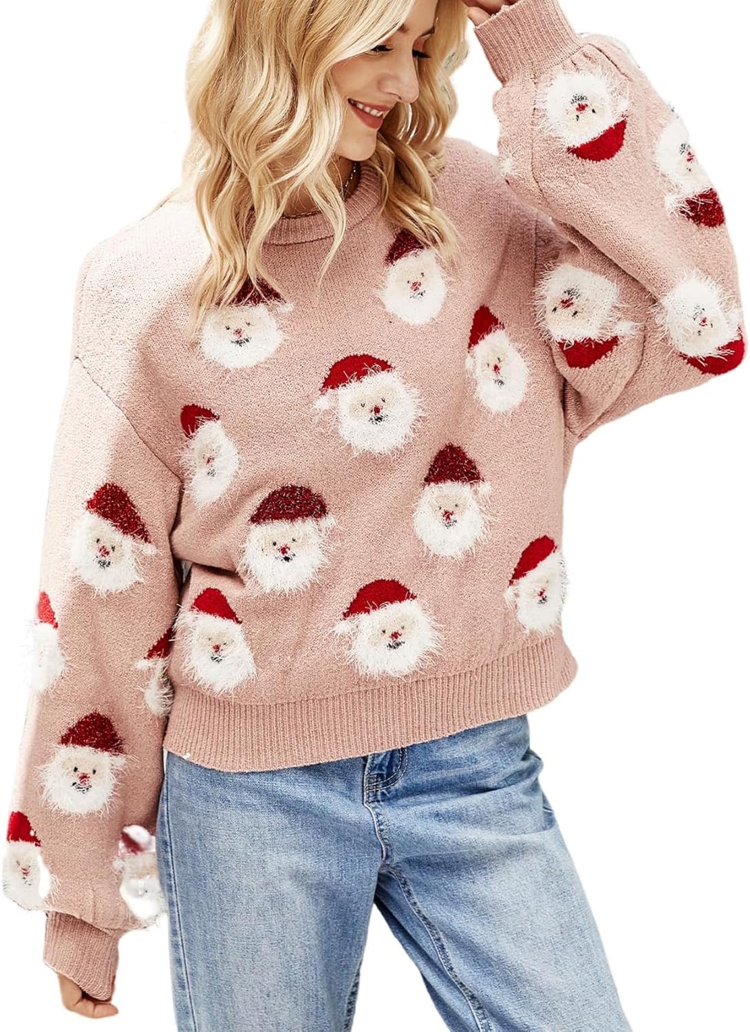 Gihuo Women's Ugly Christmas Sweater for Festive Fun