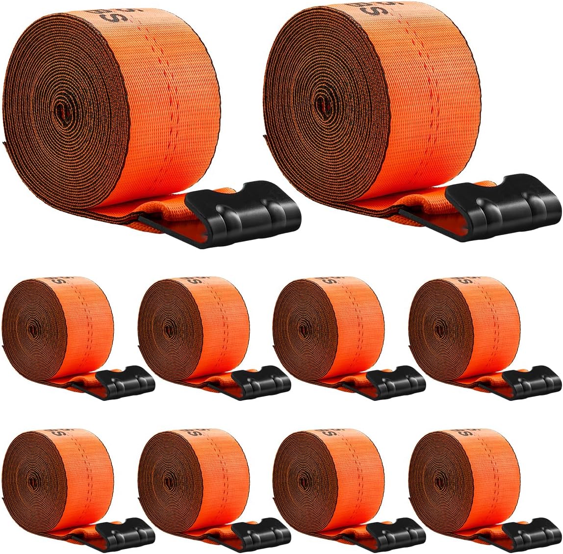 VEVOR Truck Straps 4in x30ft Heavy Duty Tie Down for Cargo
