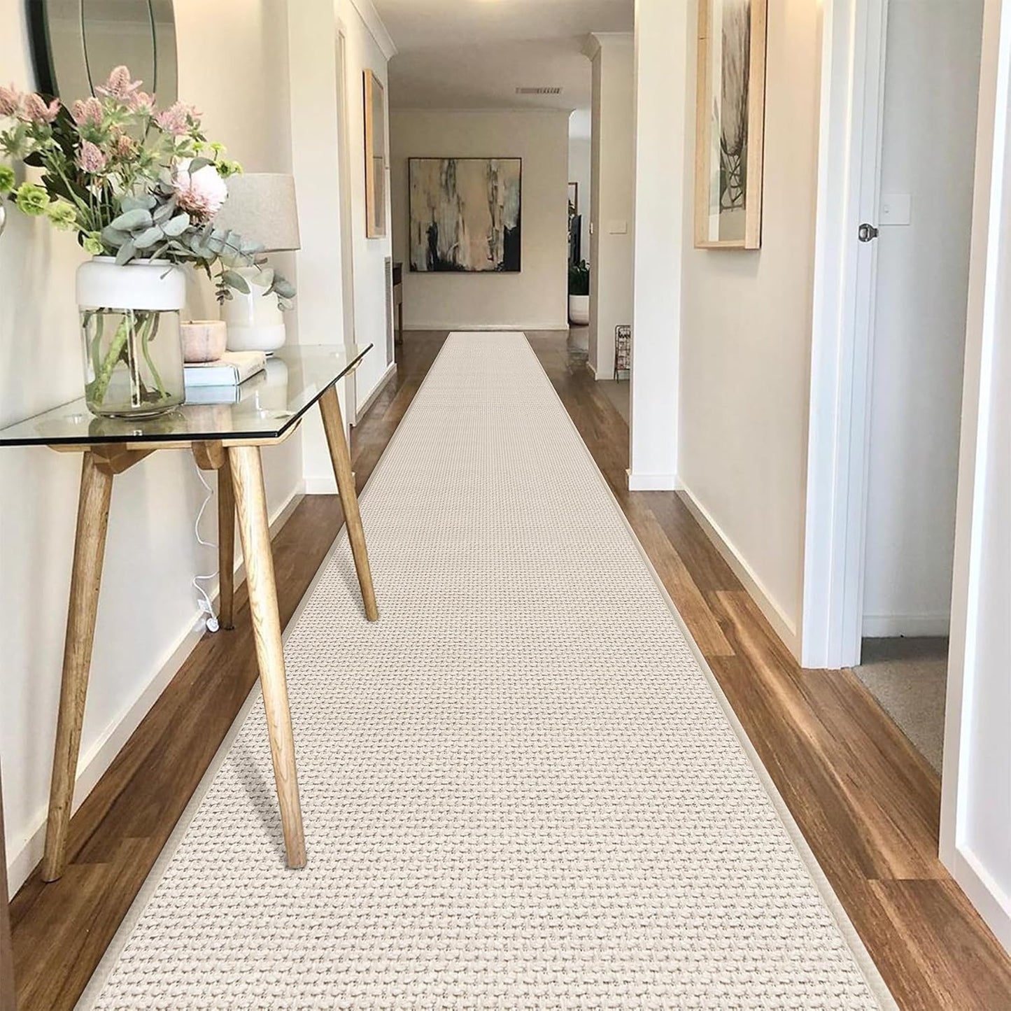 GOYLSER 20 ft Extra Long Runner Rugs for Hallways and More