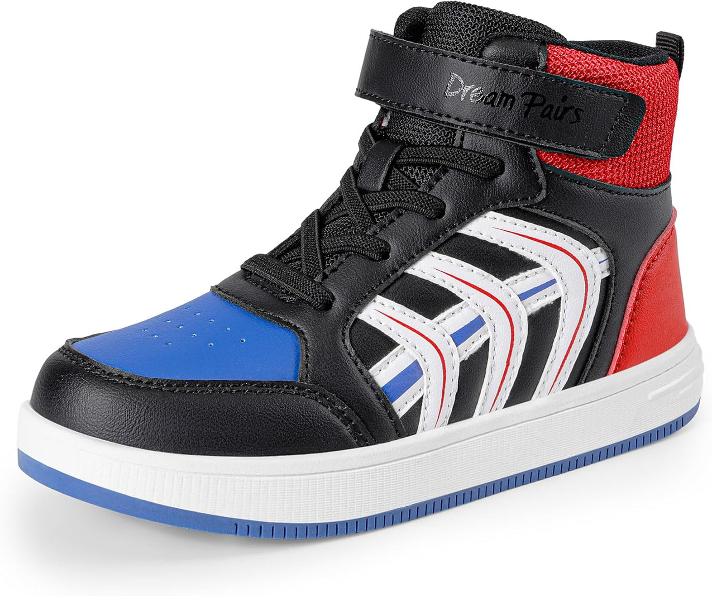 DREAM PAIRS Kids High Top Basketball Shoes for Active Play