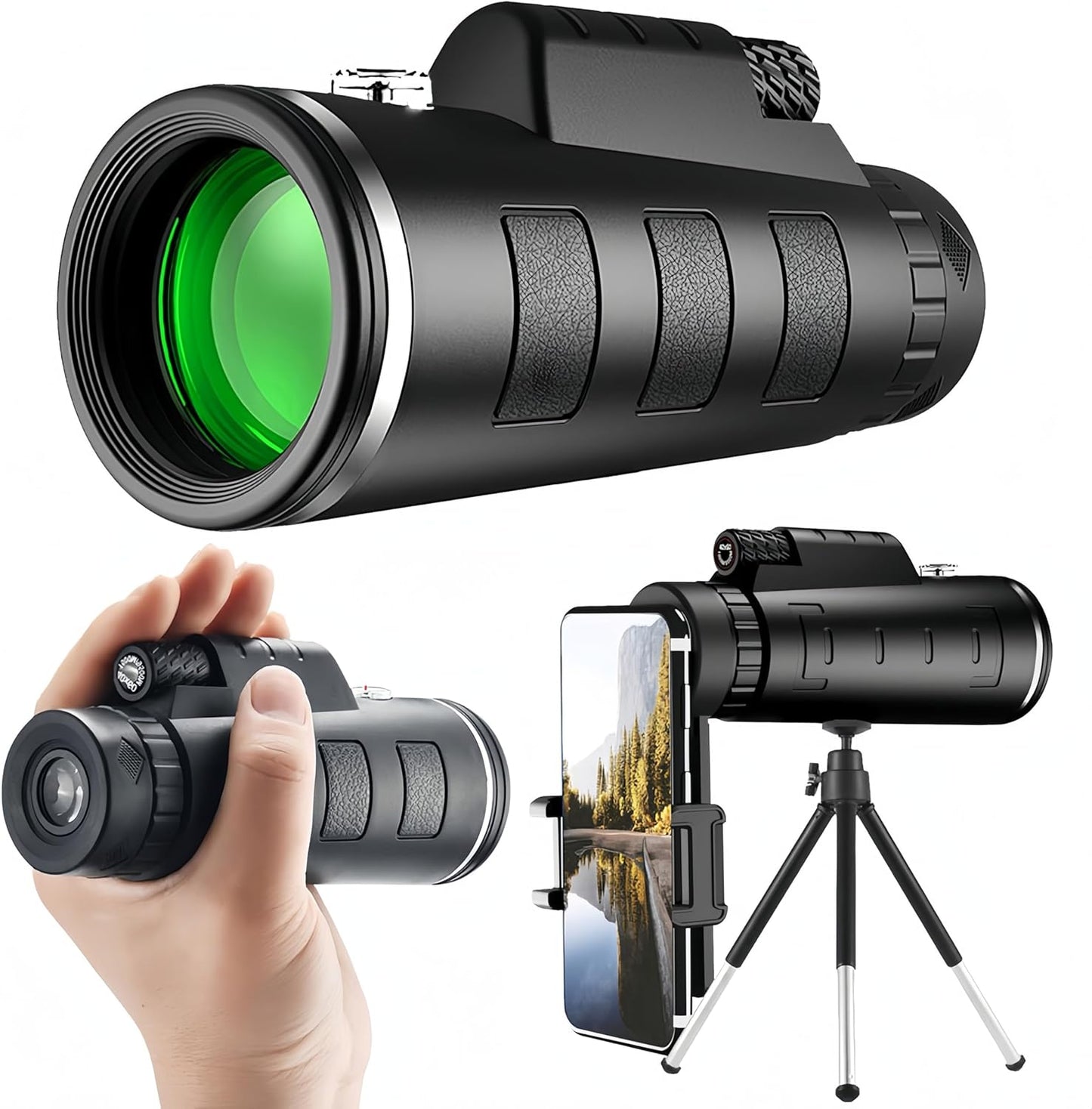 40x60 High Definition Monocular for Bird Watching and Hiking