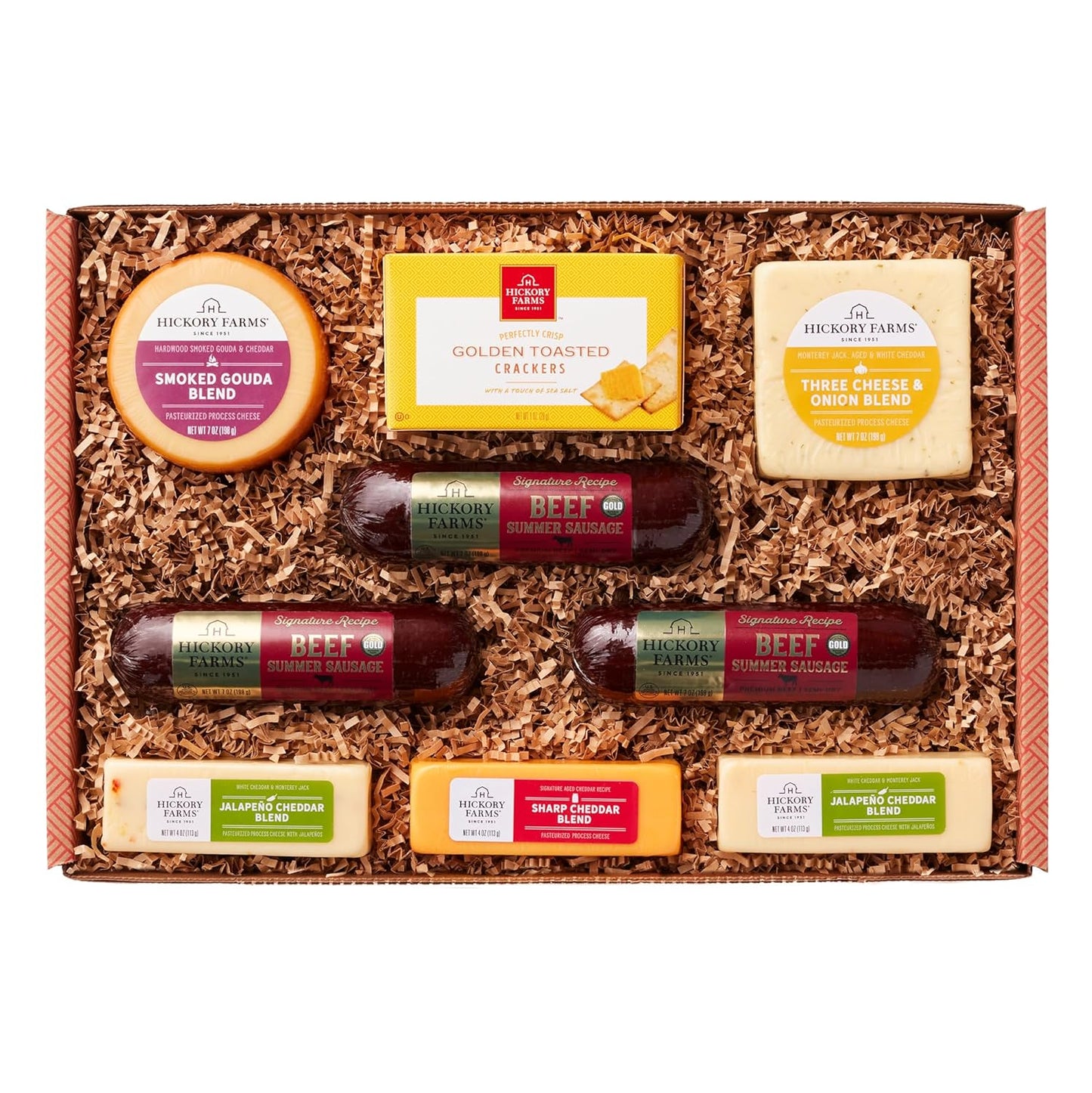 Hickory Farms Signature Beef Meat and Cheese Gift Basket Review