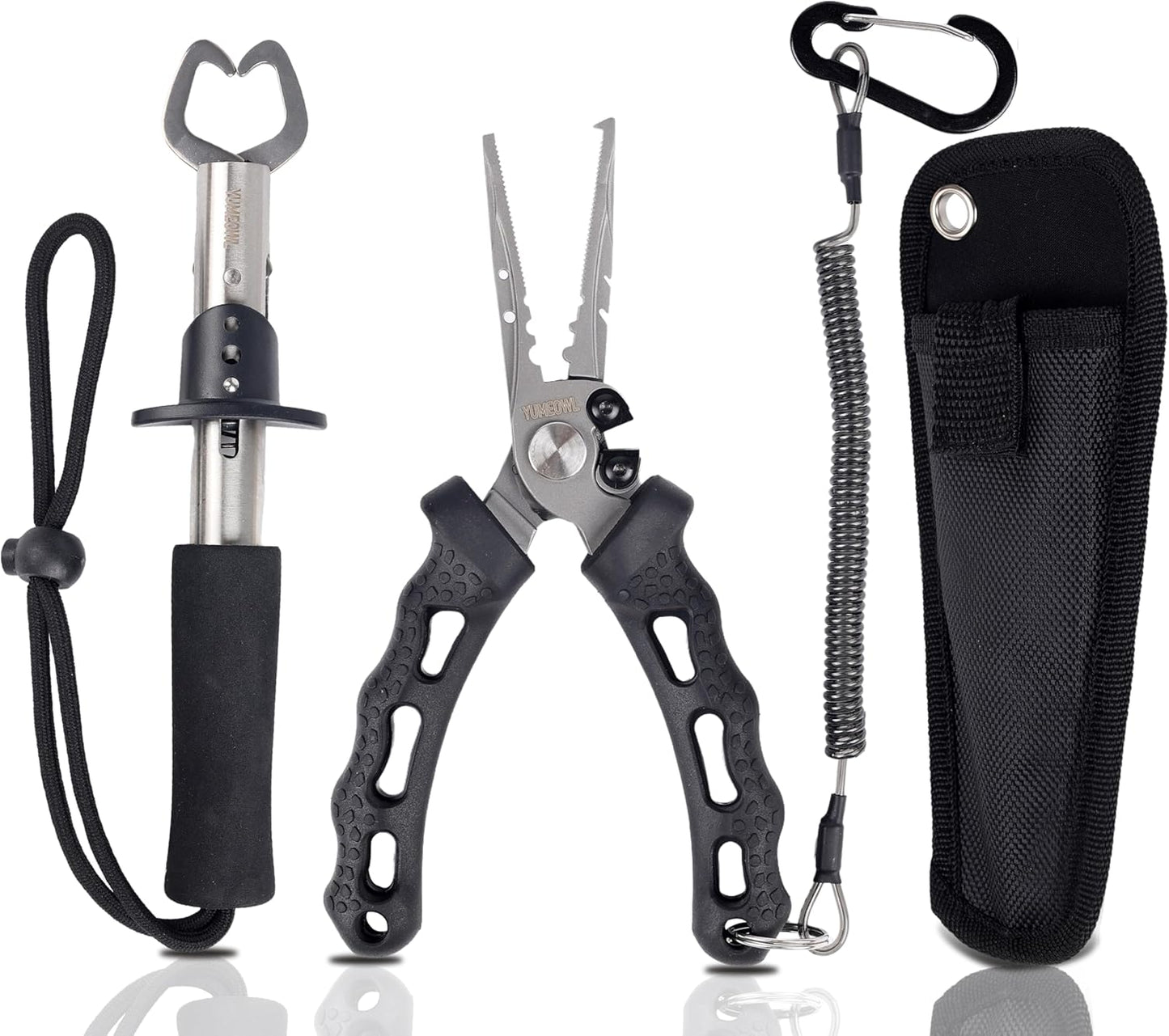 YUMEOWL Fishing Pliers: Ergonomic, Saltwater Resistant
