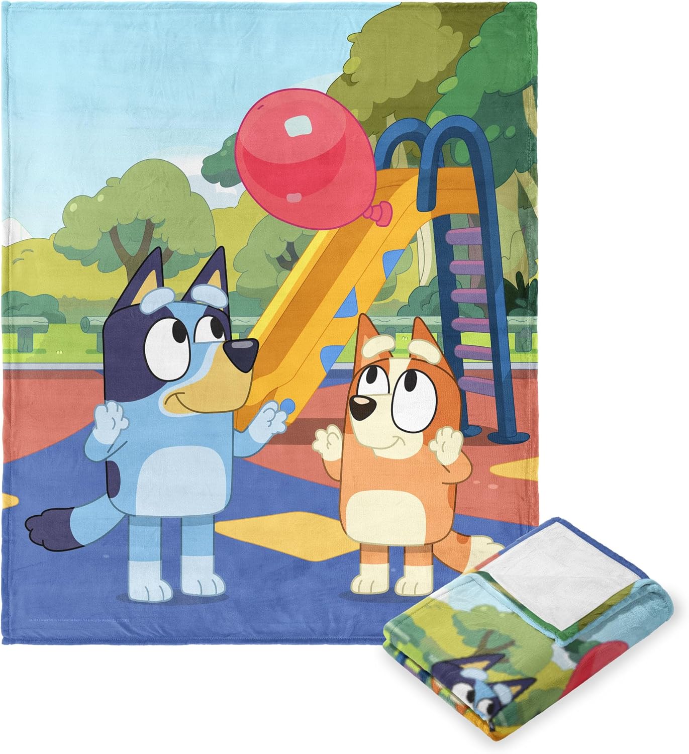 Bluey Silk Touch Throw Blanket - Cozy 50in x 60in Design