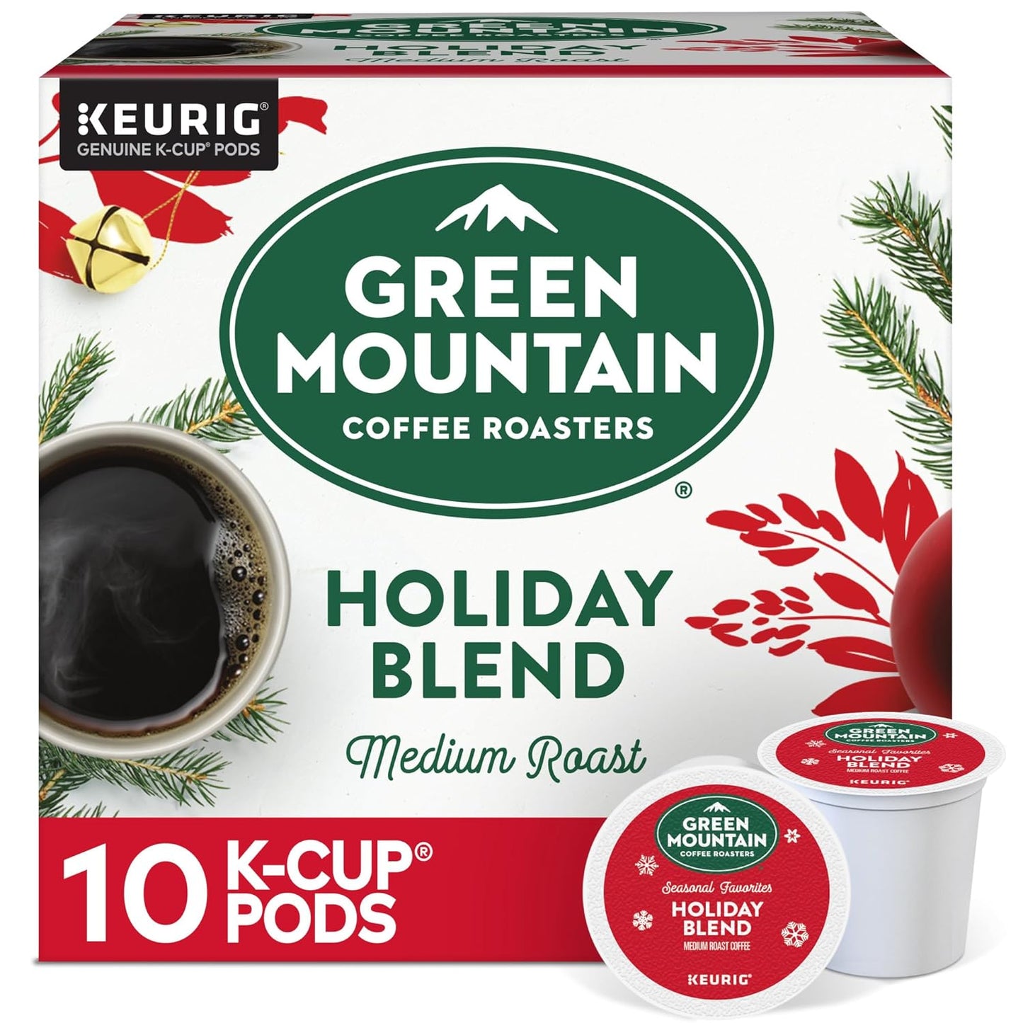 Green Mountain Holiday Blend K-Cups - 10ct