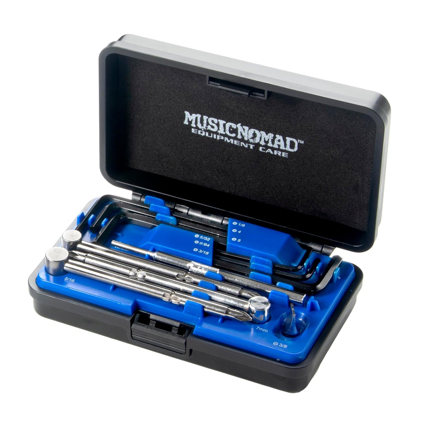 MusicNomad Premium Guitar Tech Truss Rod Wrench Set - 11 pcs
