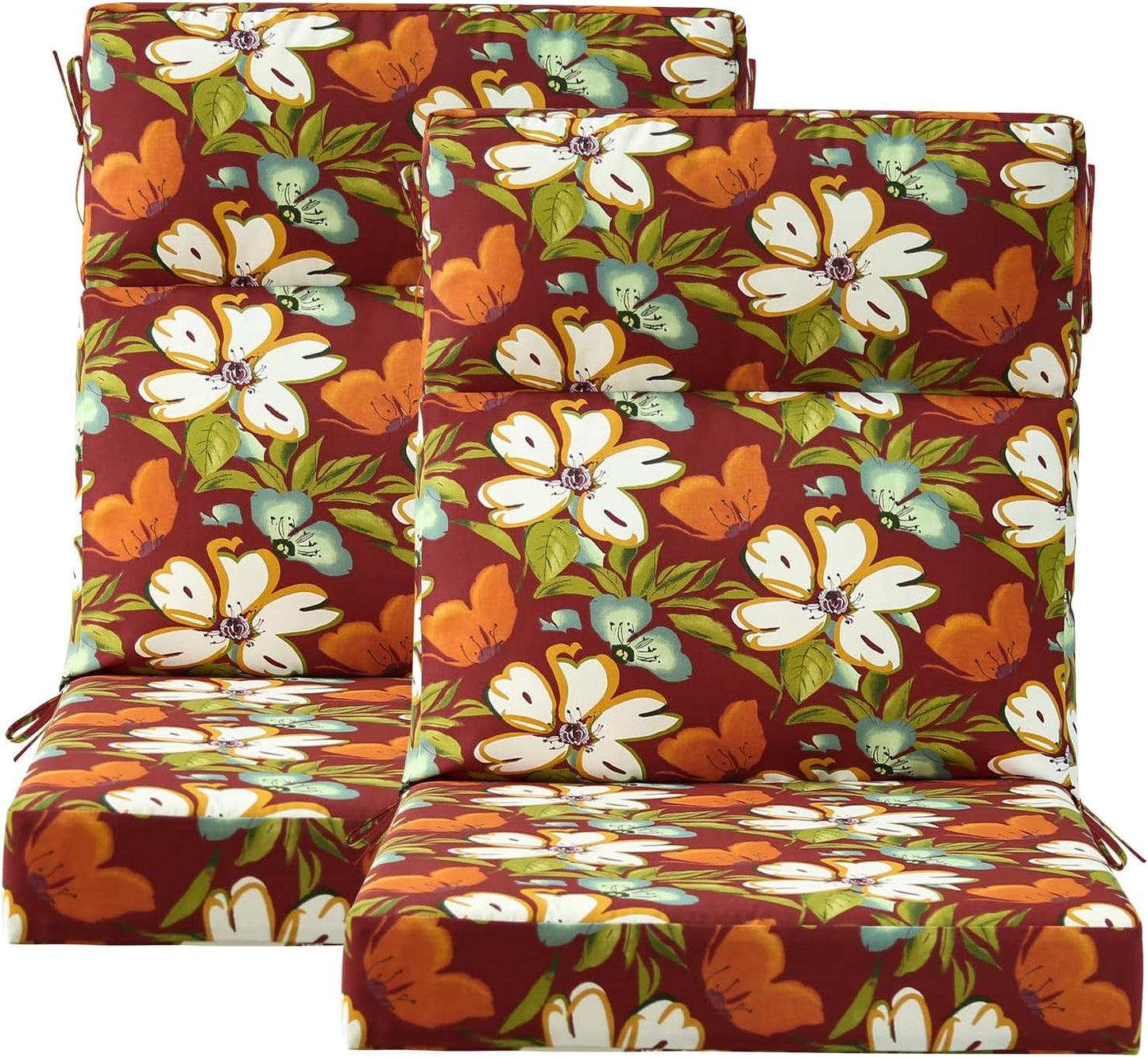 Outdoor High Back Chair Cushion Pads for Comfort and Style