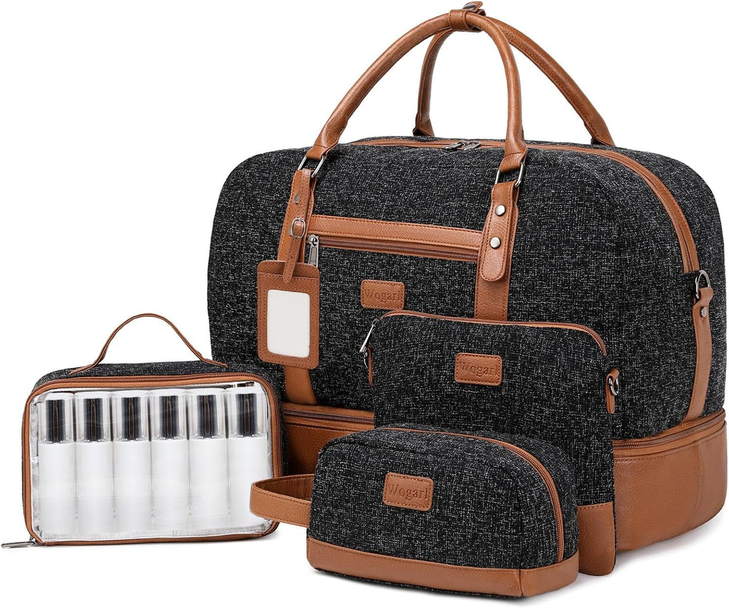 Wogarl Weekender Bags for Women Large Overnight Travel Duffel