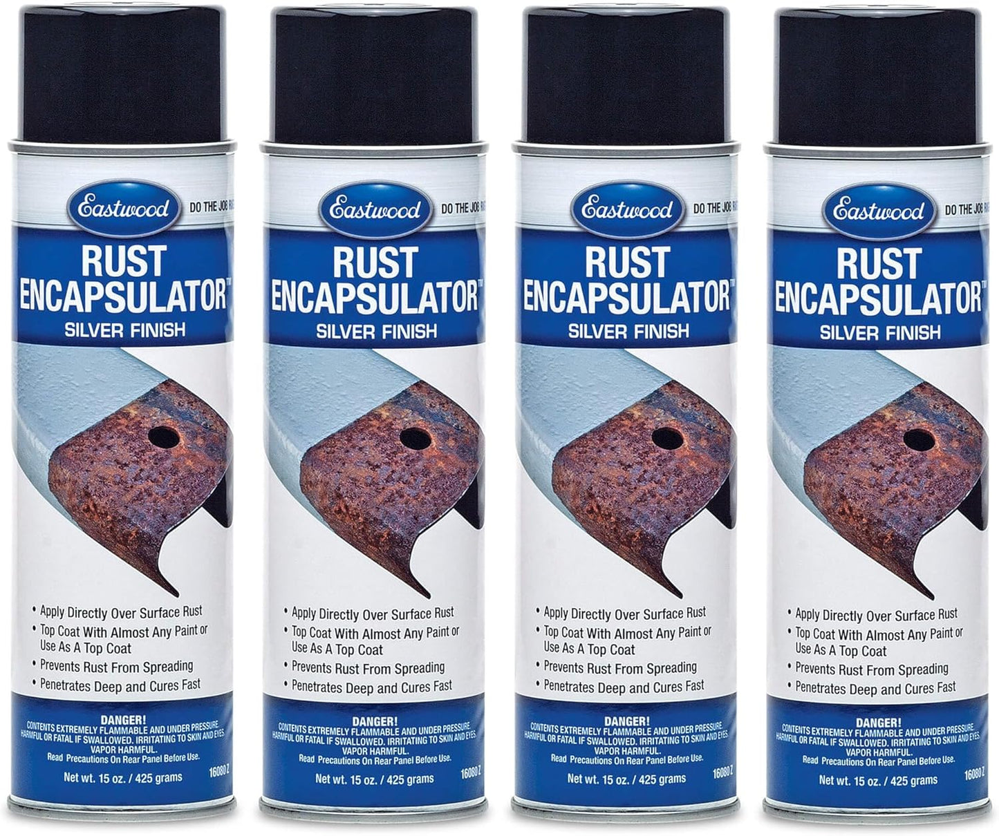 Eastwood Silver Rust Encapsulator 15 oz Aerosol for Metal