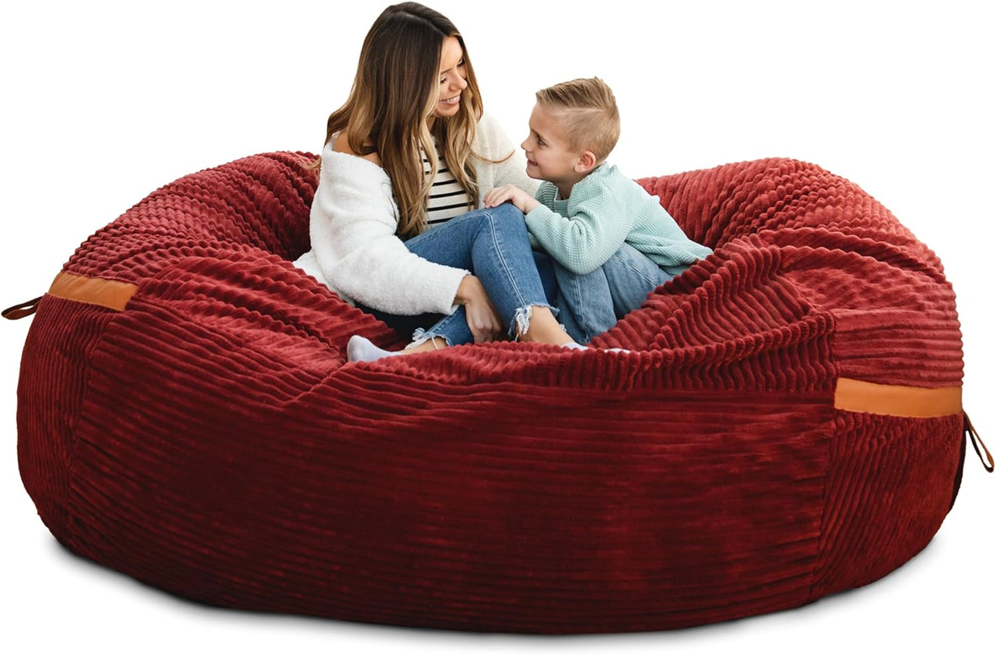 Big Joe Fuf XXL Foam Filled Bean Bag Chair for Ultimate Comfort