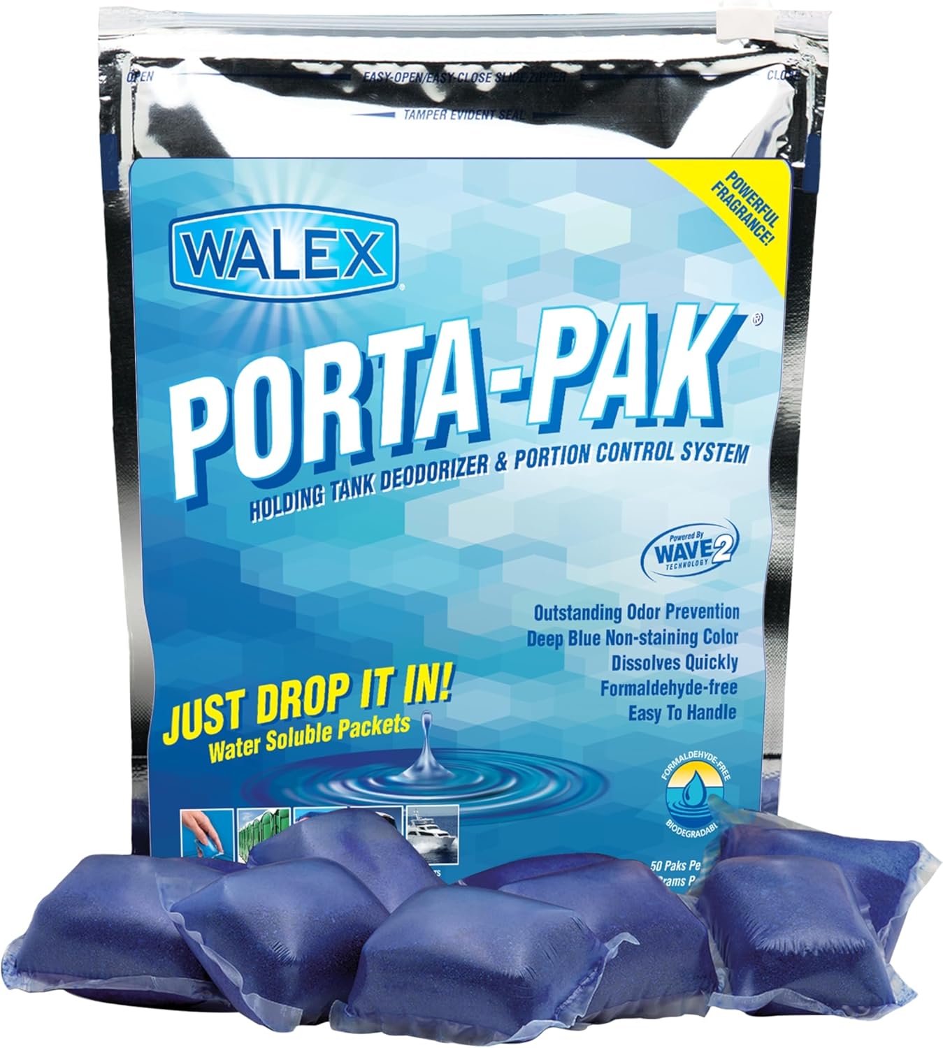 Walex Porta-Pak Holding Tank Deodorizer for Odor Control