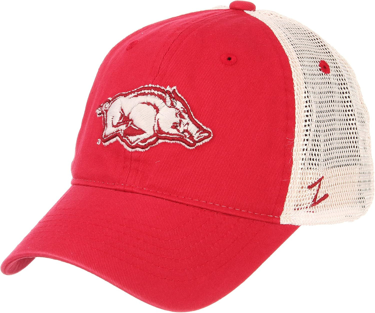 University Relaxed Cap with High Quality Raised Embroidery