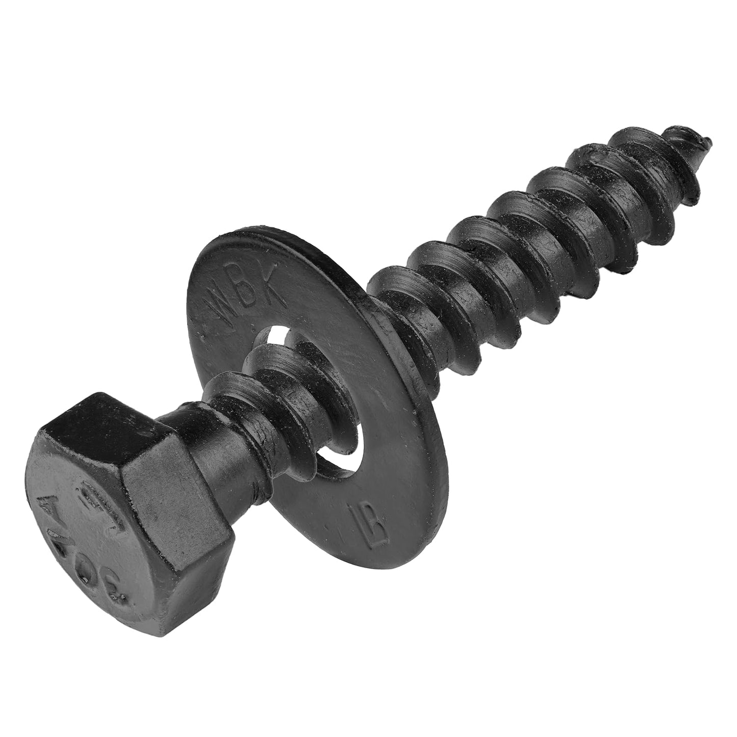 3/8 x 2 Lag Screw Kit with Washers for Exterior Use