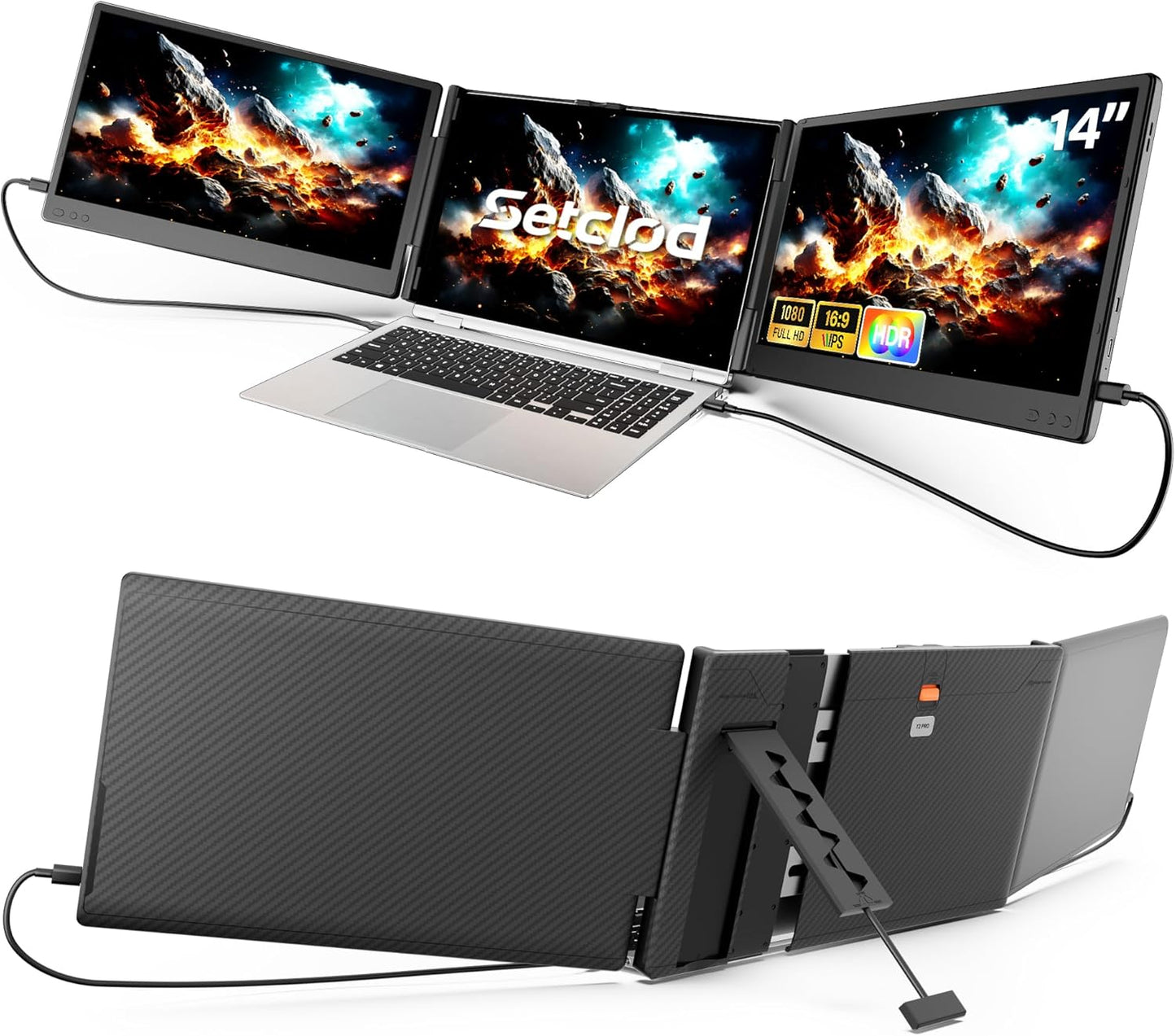 2025 Upgraded Laptop Screen Extender for Enhanced Productivity
