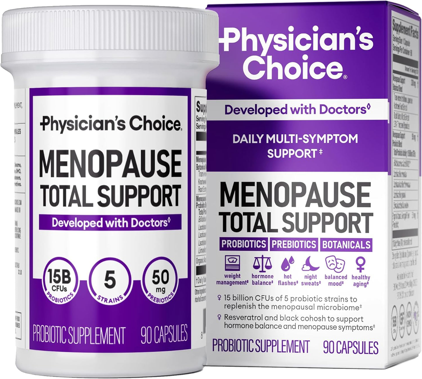 Menopause Probiotic Supplement for Women - Hormone Balance Support