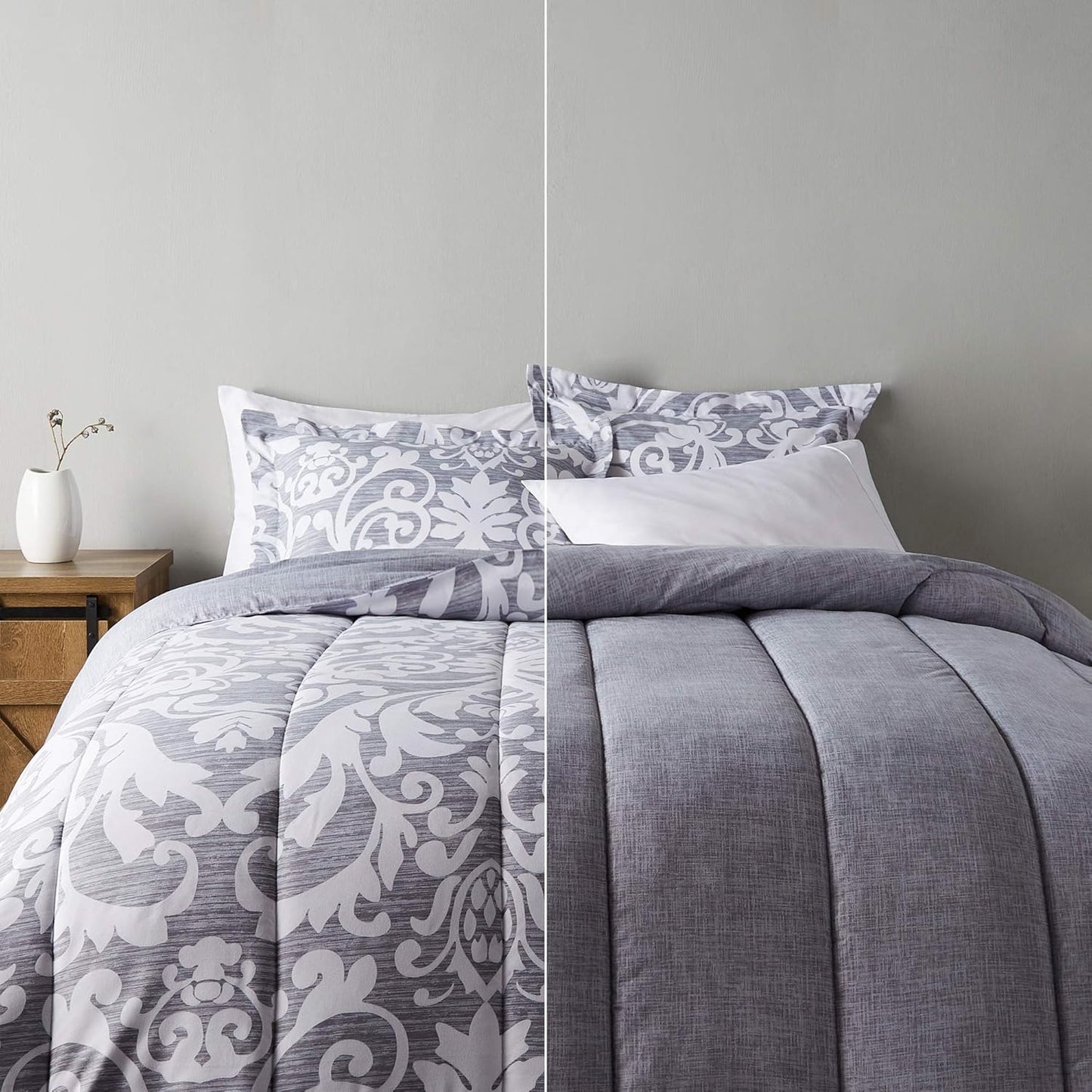 Ultra-Soft King Size Comforter Set with Reversible Design
