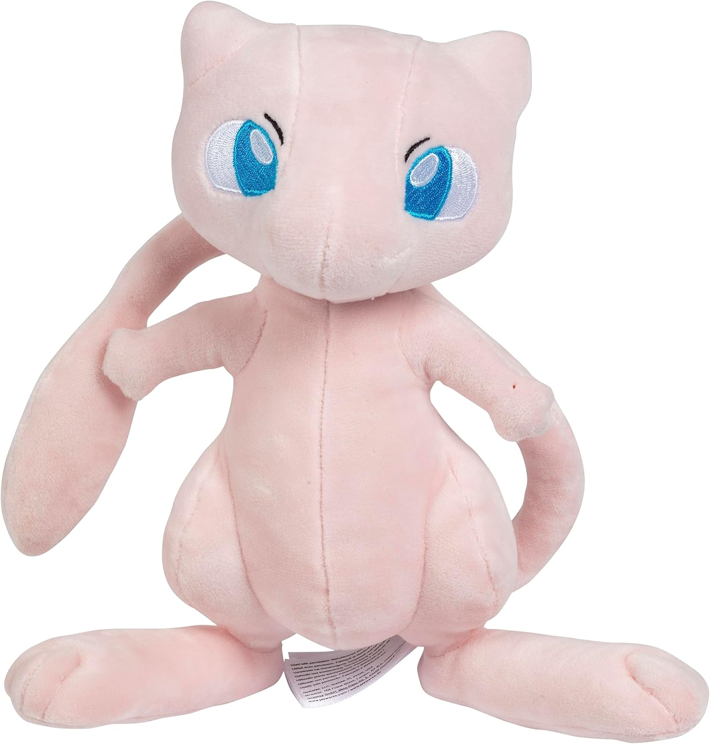Official Pokemon Mew Plush Toy - Soft & Cuddly Gift for Kids 2+