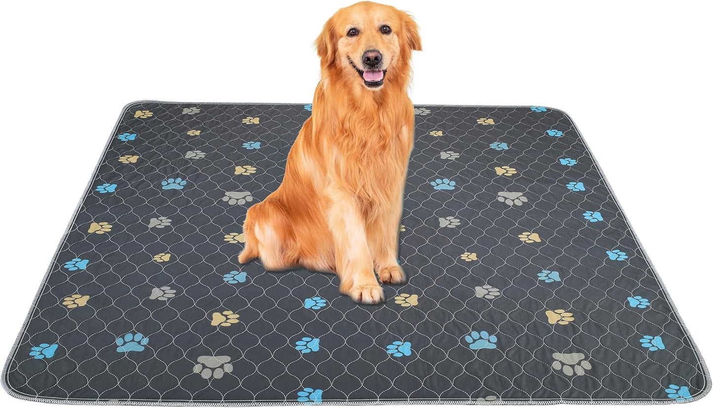 Washable Puppy Dog Pee Pad - 100% Waterproof Training Mat