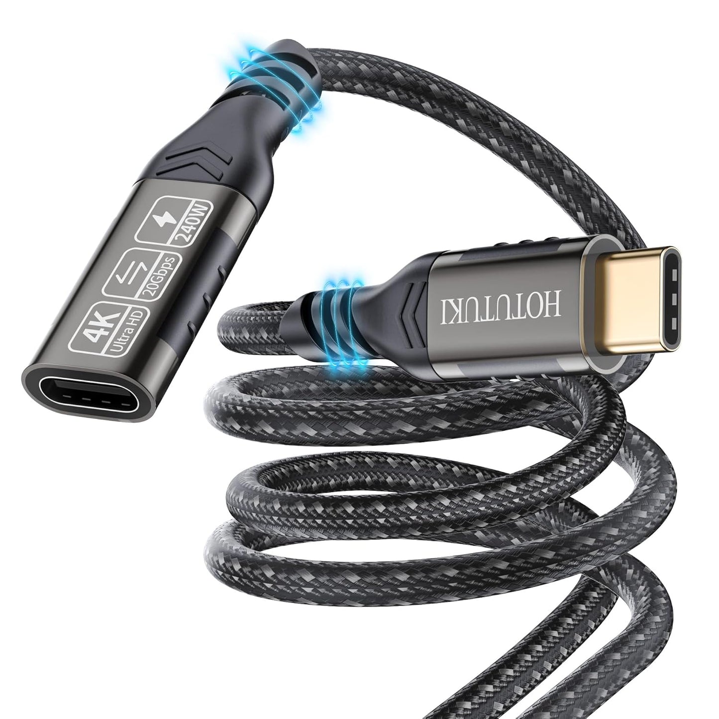 Ultra HD 4K@60Hz USB-C Extender 6.6ft