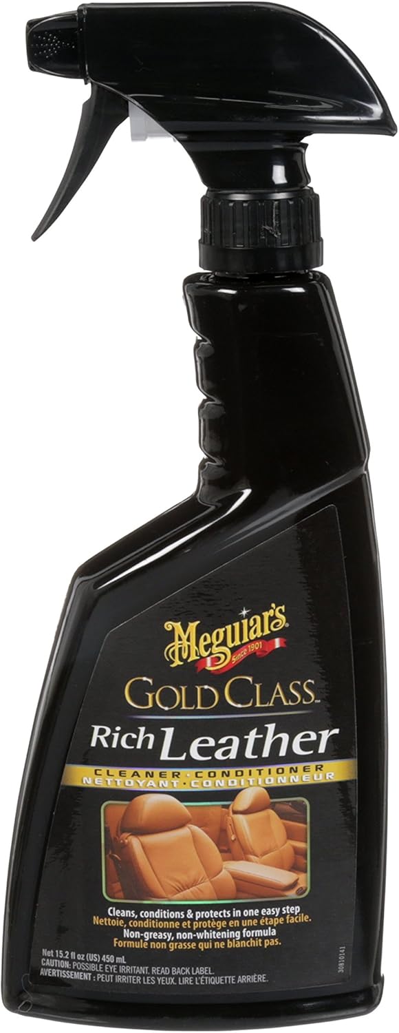 Revitalize Your Leather with Meguiar's Spray