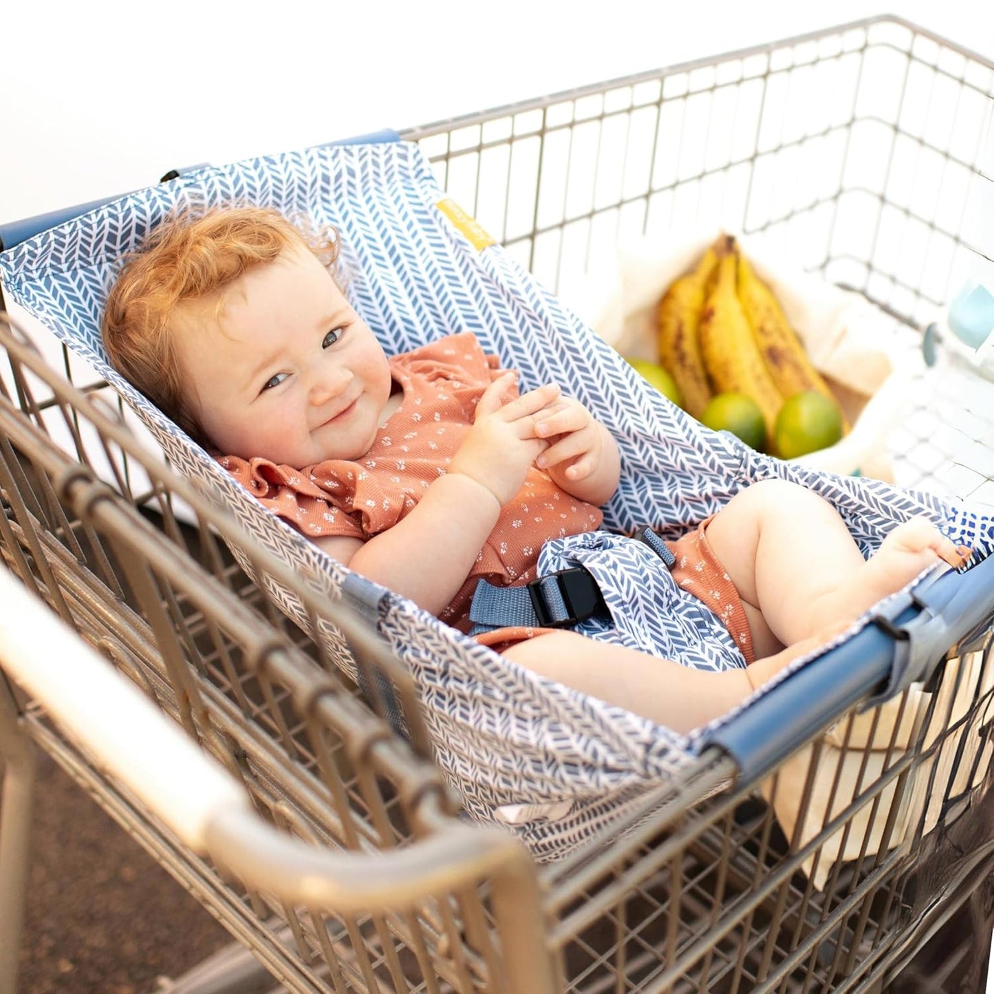 Binxy Baby Shopping Cart Hammock for Safe Grocery Shopping