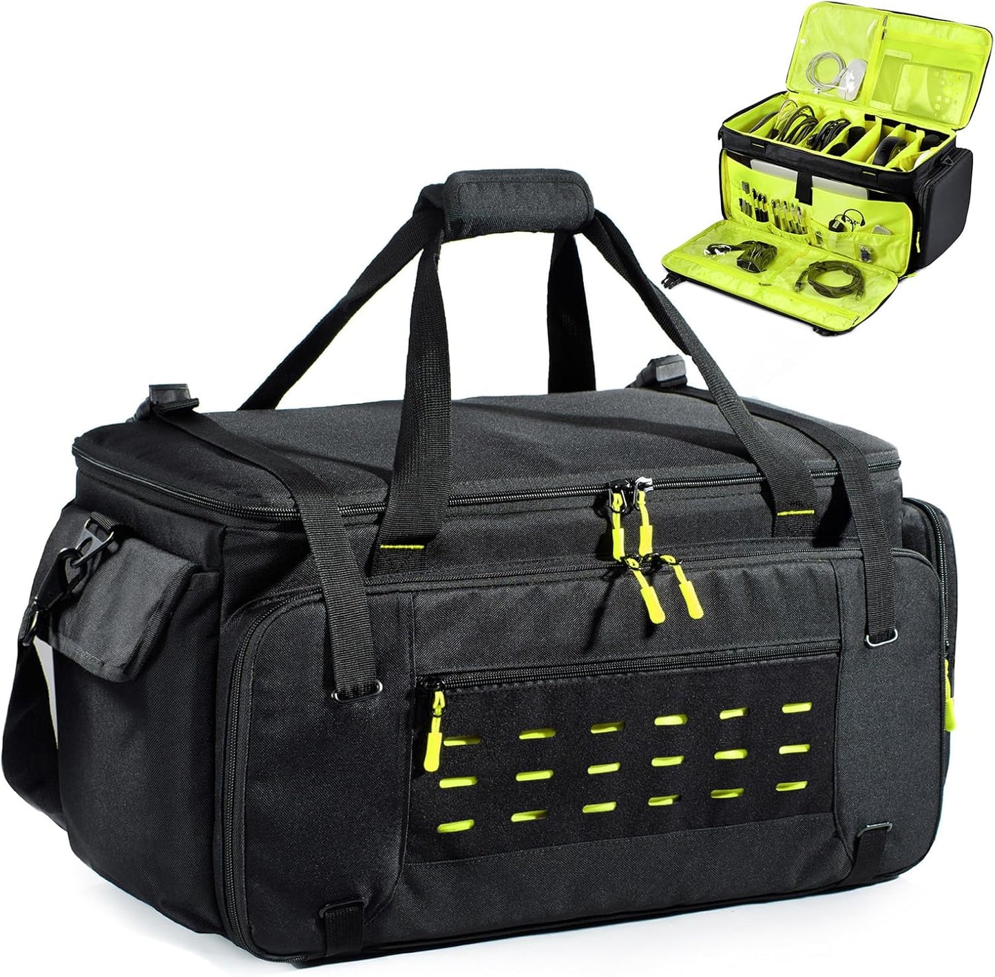 Heavy Duty DJ Equipment Bag for Musicians and Gear Storage