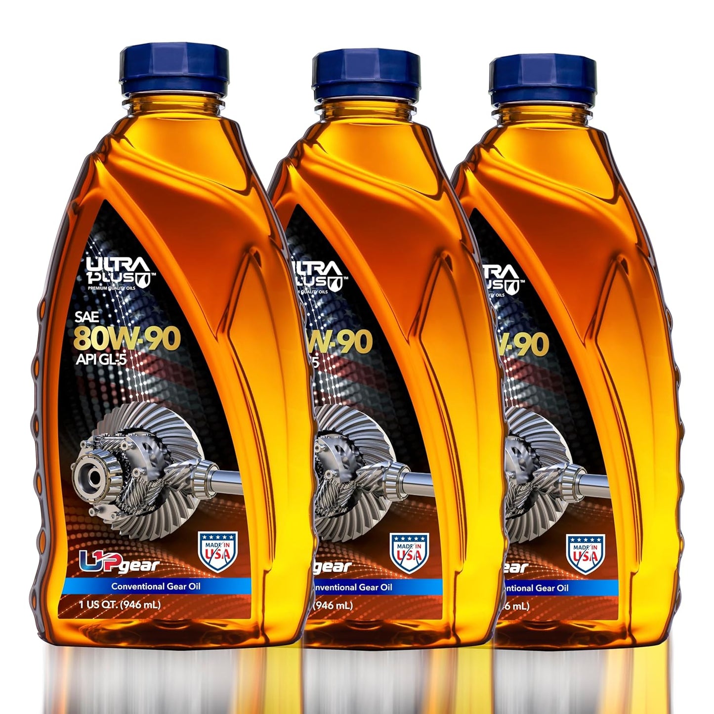 ULTRA 1PLUS SAE 80W-90 Gear Oil for Heavy Duty Performance