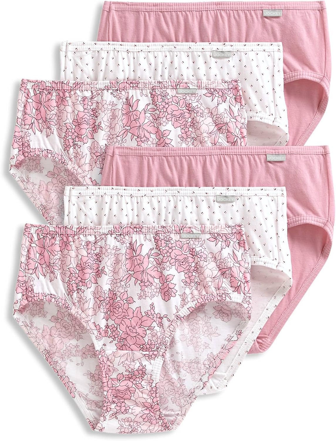 Jockey Women's Plus Size Elance Hipster Underwear - 6 Pack