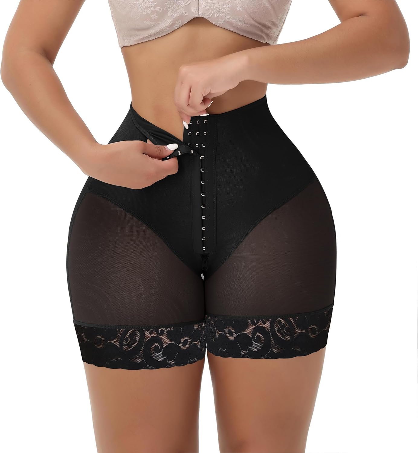Tummy Control Shapewear Shorts for Women - Butt Lifting Faja